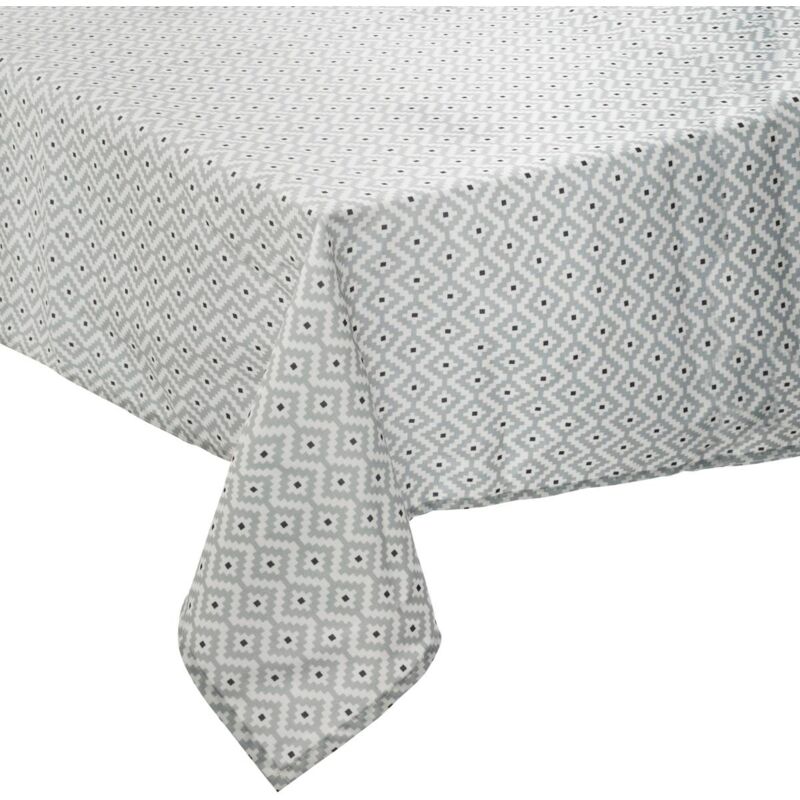 foto del prodotto tovaglia antimacchia etnik grigio 140x240cm atmosphera cr ateur d int rieur
