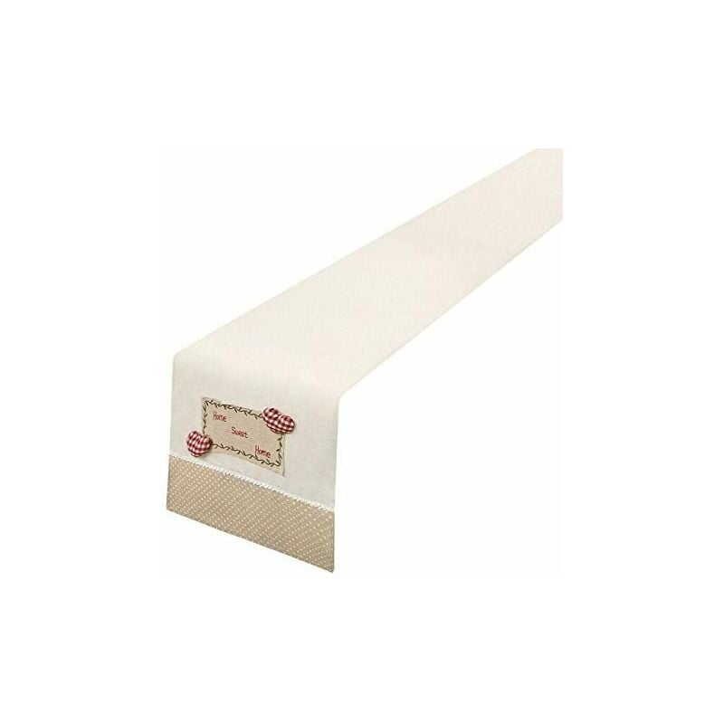 foto del prodotto tovaglia cucina runner centrotavola shabby chic tessuto copritavolo 40x135 cm