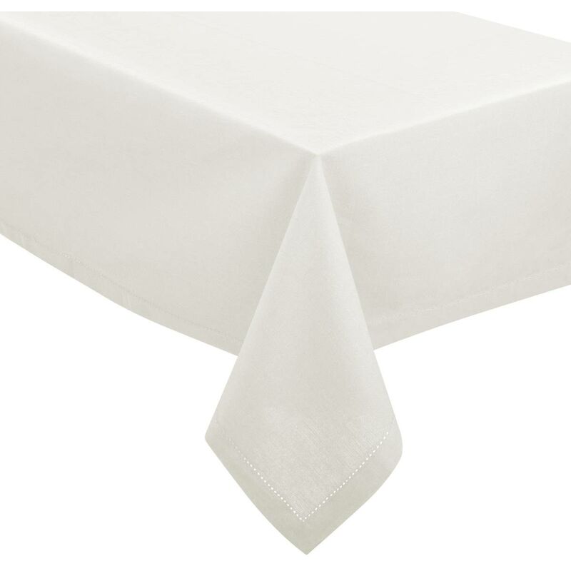 foto del prodotto tovaglia jane in cotone chambray bianco 140x240cm atmosphera cr ateur d int rieur