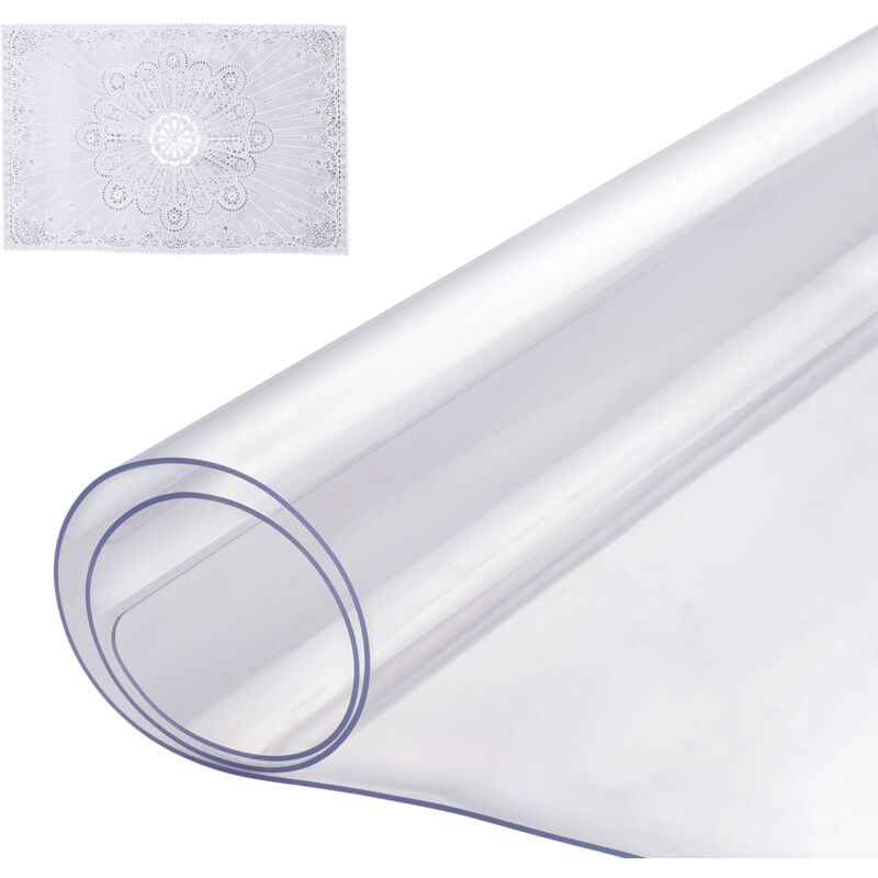 foto del prodotto tovaglia proteggi tavolo tappeti tavolo rettangolare 406,4 x 812,8 mm copertura protezione da tavolo impermeabile pellicola protettiva, tovaglia,