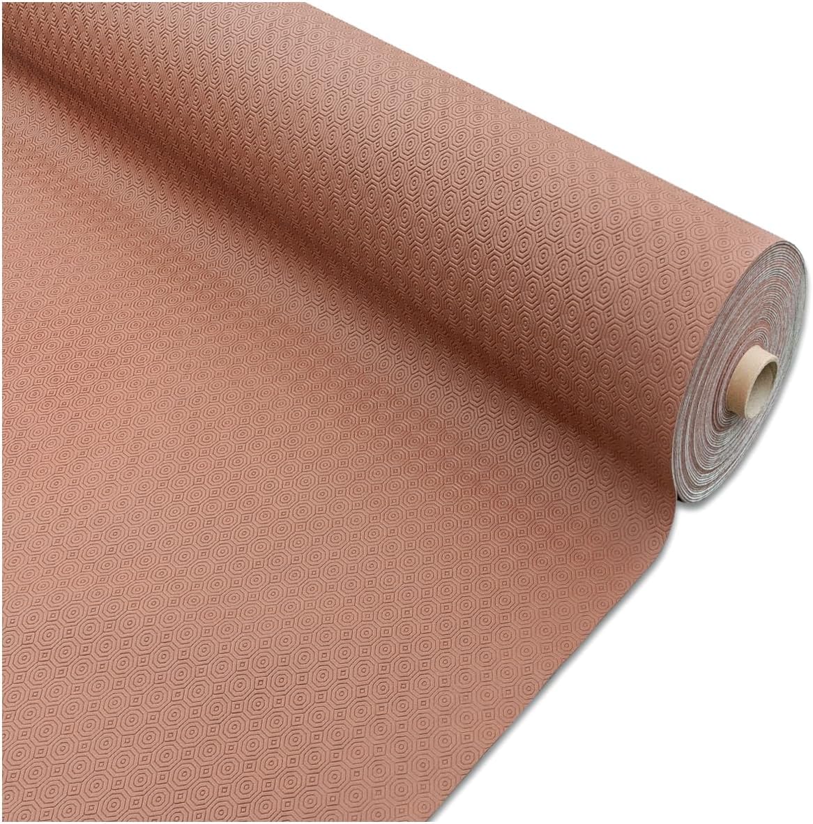 foto del prodotto tovaglia pvc proteggi tavolo mollettone 140x260 cm morbido antiscivolo antimacchia antiurto marrone