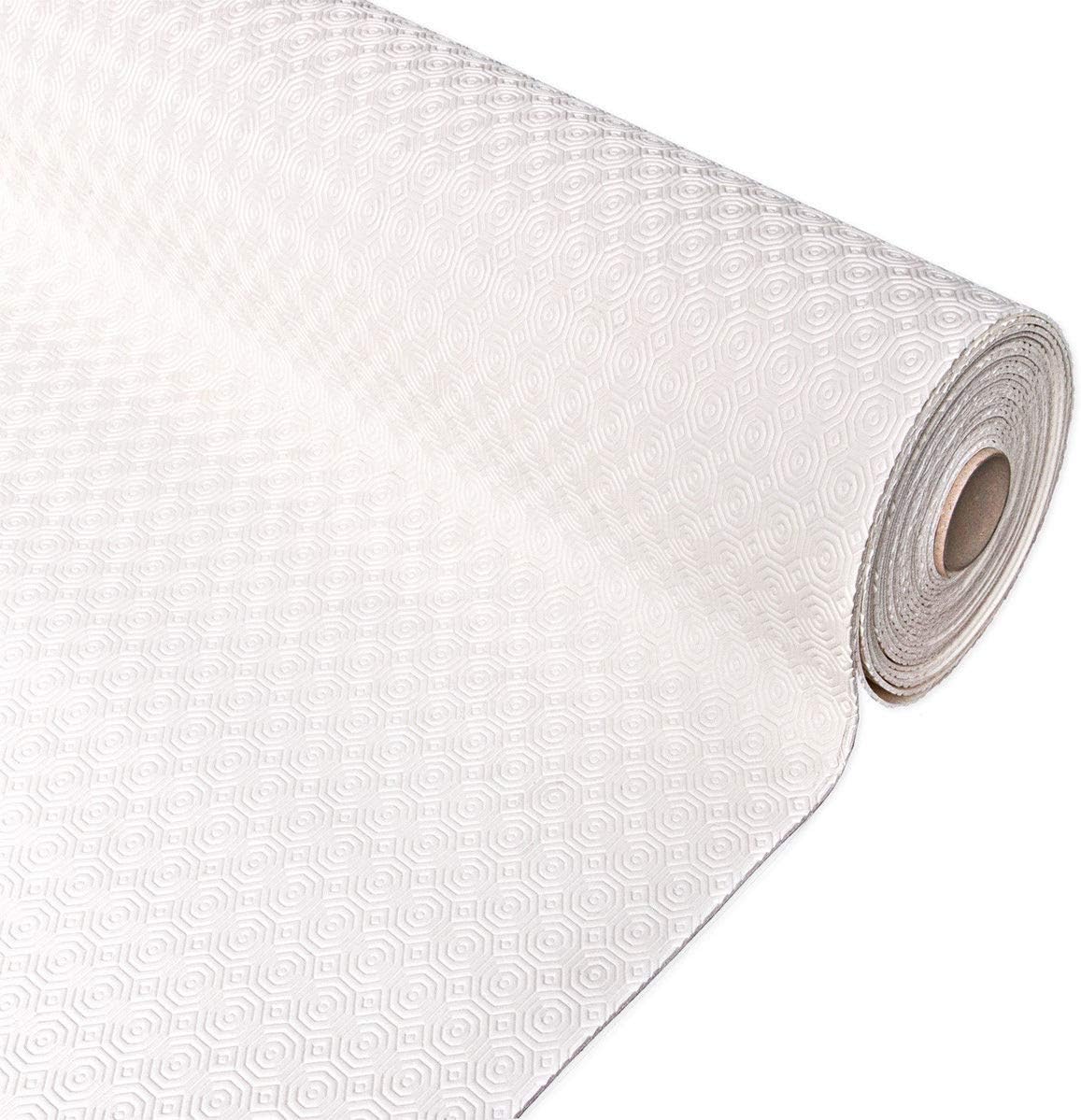 foto del prodotto tovaglia pvc proteggi tavolo mollettone 140x280 cm morbido antiscivolo antimacchia antiurto bianco
