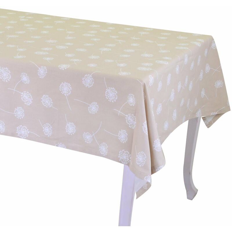 foto del prodotto tovaglia rettangolare 140x180 cm in cotone 180 gsm tessuto life beige