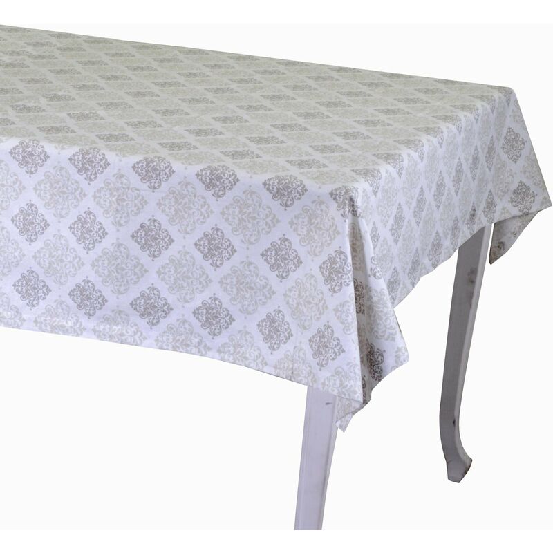 foto del prodotto tovaglia rettangolare 140x240 cm in cotone 180 gsm venice bianco