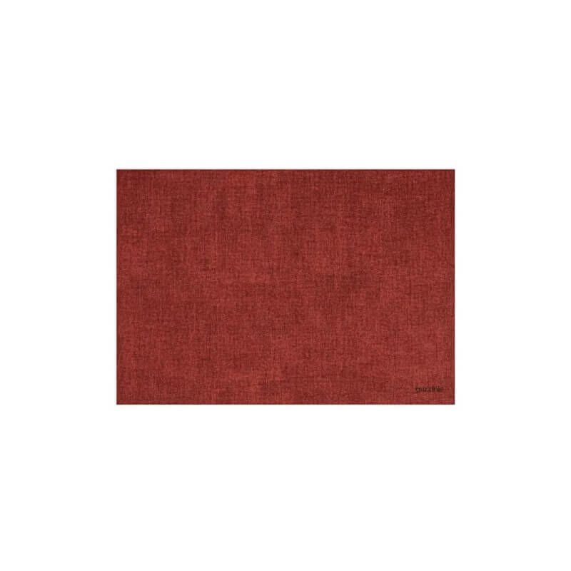 foto del prodotto tovaglietta da tavolo doppia faccia, colore rosso