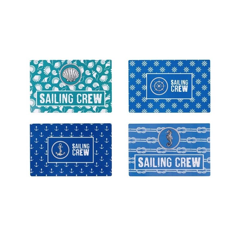 foto del prodotto tovaglietta in plastica sailing crew 45x35cm in 4