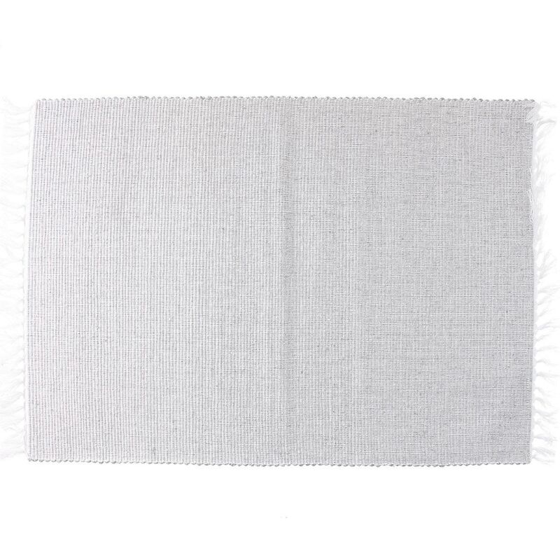 foto del prodotto tovaglietta rettangolare basic 35x50 cm in cotone grigio