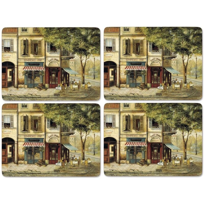foto del prodotto tovagliette all americana parisian scenes di pimpernel set di 4 grandi 