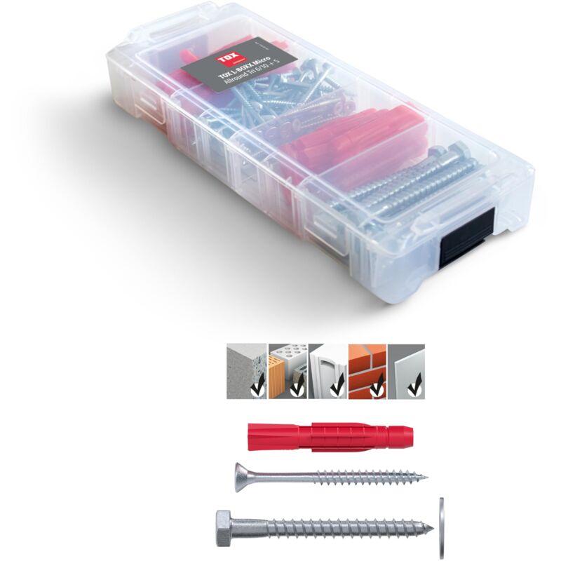 foto del prodotto tox - 094901804 tasselli, trasparente