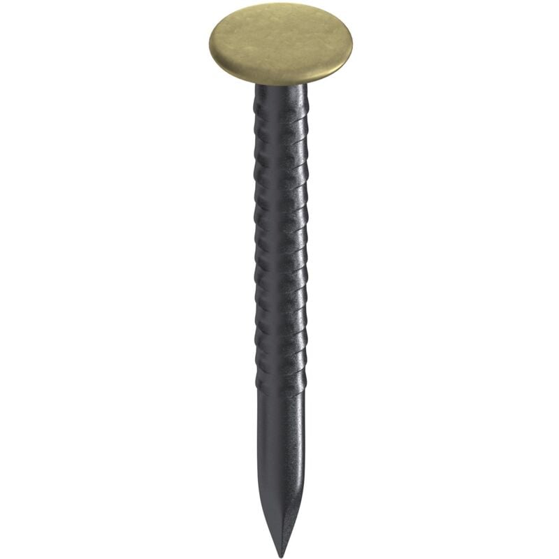 foto del prodotto tox - chiodo per quadri home classic con testa in ottone 2,0 x 30 mm