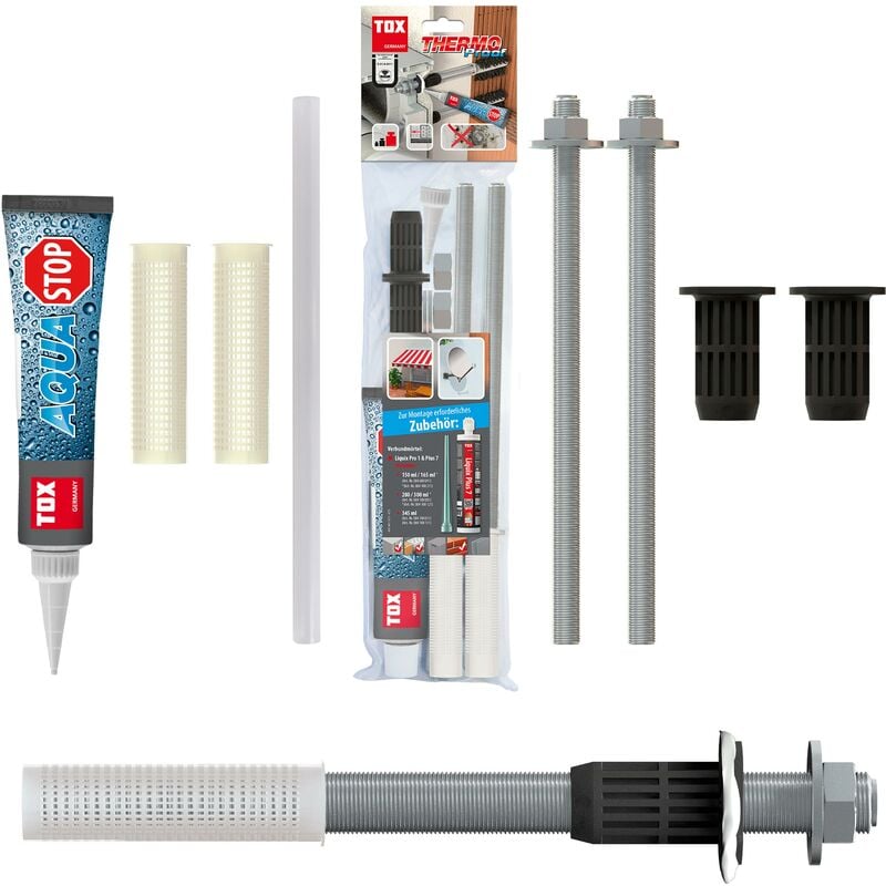 foto del prodotto tox sistema di montaggio per carichi pesanti thermo proof m12x400 spessore di serraggio 300 mm