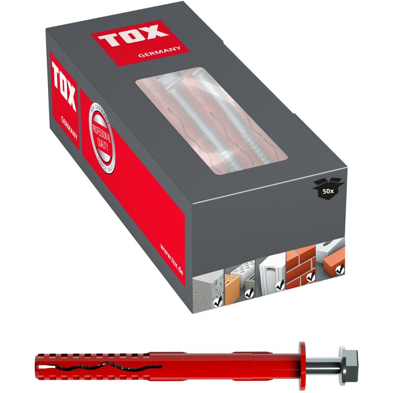 foto del prodotto tox tassello per telaio facciata kb 10 x 120 mm