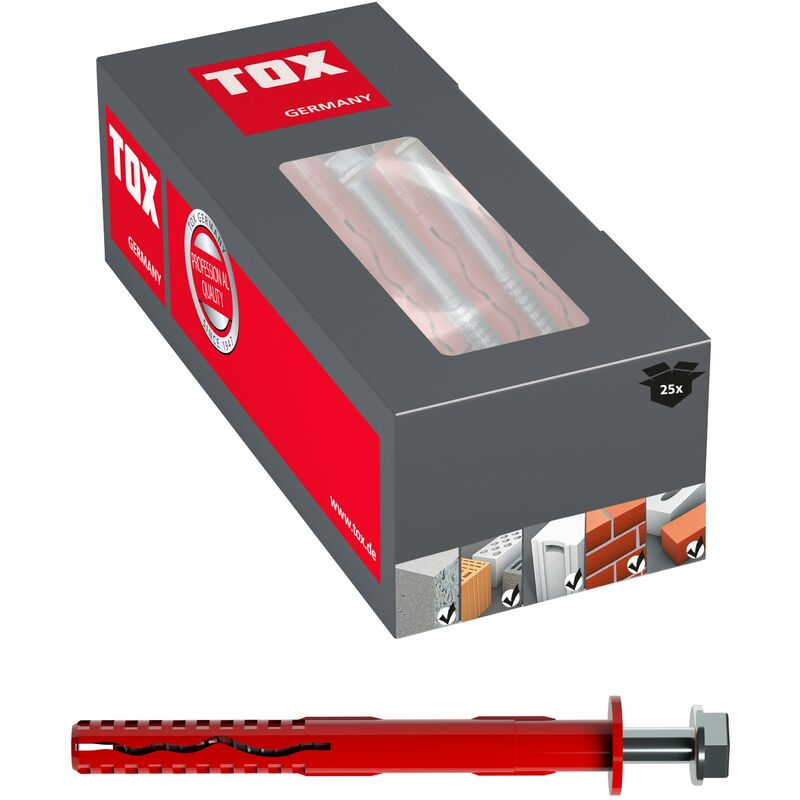 foto del prodotto tox tassello per telaio facciata kb 10 x 220 mm