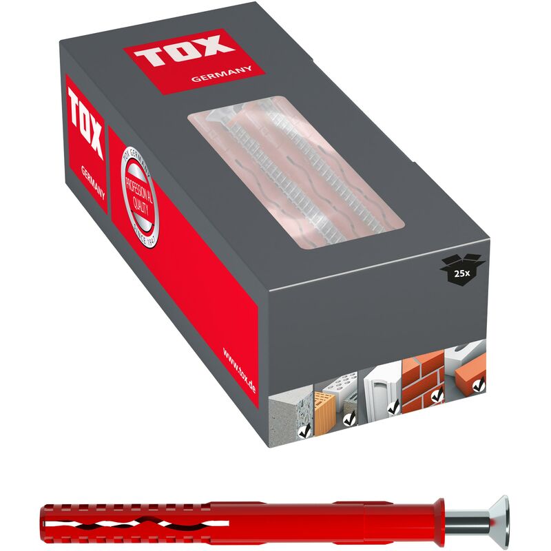 foto del prodotto tox tassello per telaio facciata sk 10 x 200 mm