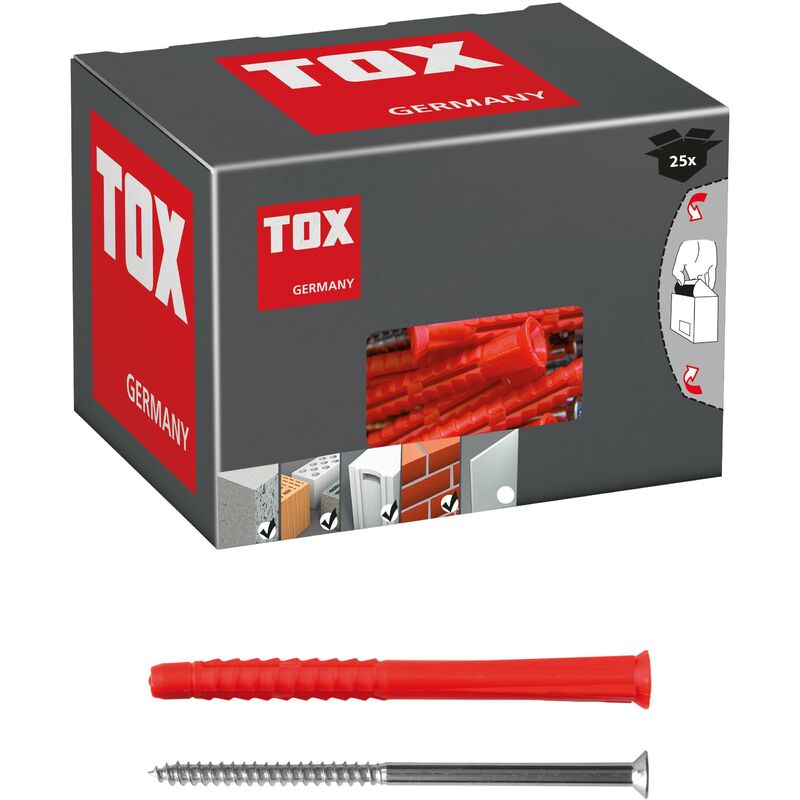 foto del prodotto tox - tassello universale lungo constructor 10x135mm vite