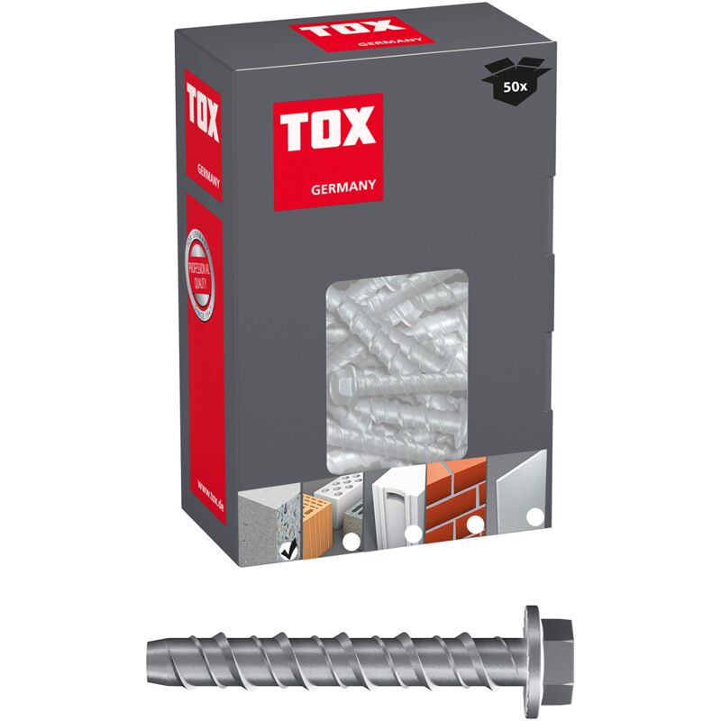 foto del prodotto tox vite calcestruzzo sumo pro 1 m8x100mm, 50 pz, 041101041
