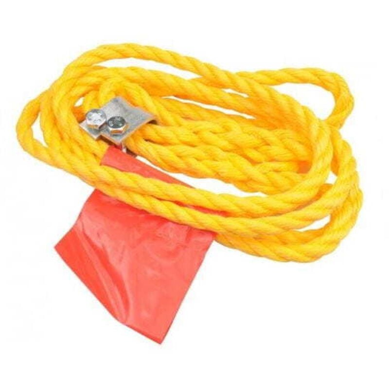 foto del prodotto toya - fune di traino intrecciata 3000kg con grillo 82206 vorel