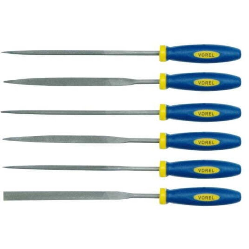 foto del prodotto toya - lime ad ago per metallo 140mm, set da 6 pezzi 25351 vorel