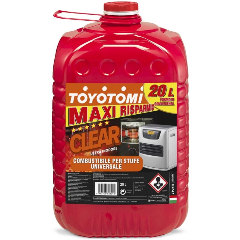 foto del prodotto toyotomi combustibile clear 20lt