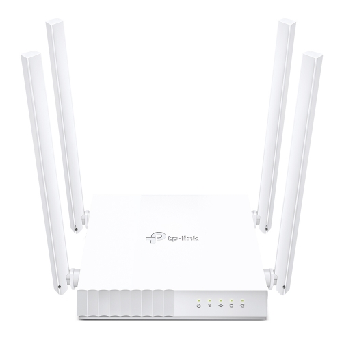 foto del prodotto tp link archer c24 router wireless fast ethernet dual band 2.4 ghz 5 ghz bianco
