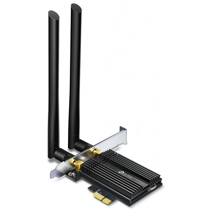 foto del prodotto tp link archer tx50e scheda di rete wireless wi fi con bluetooth 5.0 ax3000 wi fi 6 pcie