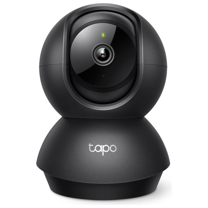 foto del prodotto tp link c211 telecamera wi fi interno 2k 3mp videocamera sorveglianza visione notturna notifiche in tempo reale storage su cloud rilevamento del pianto del bambino alexa google assistant