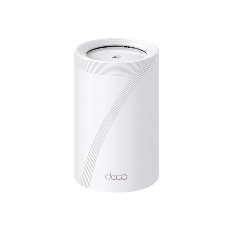 foto del prodotto tp link deco be65 tri band 2,4 ghz 5 ghz 6 ghz wi fi 7 802.11be bianco 4 interno