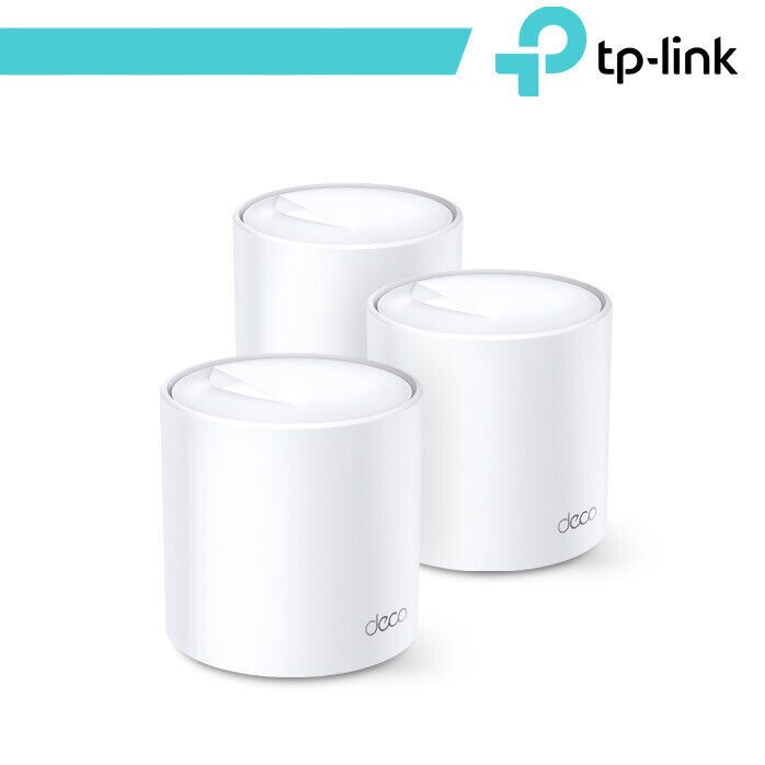 foto del prodotto tp link deco x60 dual band 2.4 ghz 5 ghz wi fi 6 802.11ax bianco 2 interno