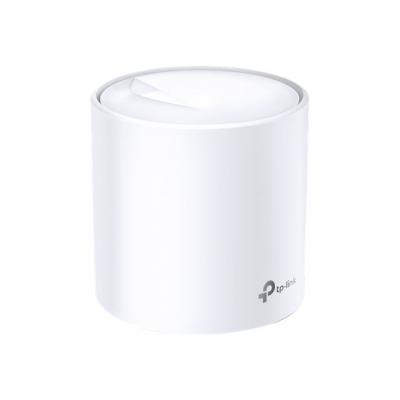 foto del prodotto tp link deco x60 dual band 2.4 ghz 5 ghz wi fi 6 802.11ax bianco 2 interno