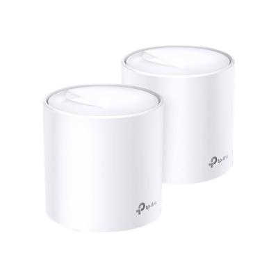 foto del prodotto tp link deco x60 dual band 2.4 ghz 5 ghz wi fi 6 802.11ax bianco 2 interno