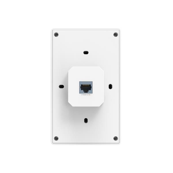 foto del prodotto tp link eap725 wall 5012 mbit s bianco supporto power over ethernet poe 