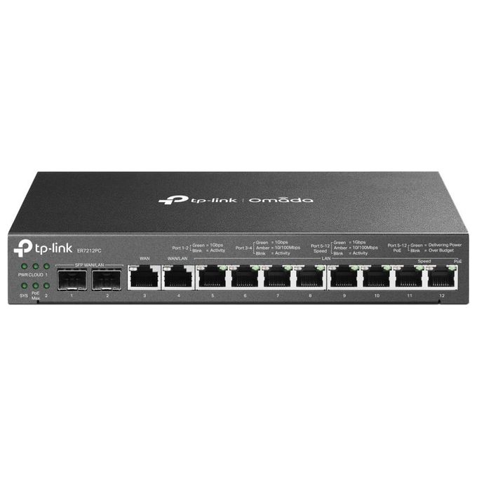 foto del prodotto tp-link er7212pc router cablato gigabit ethernet nero