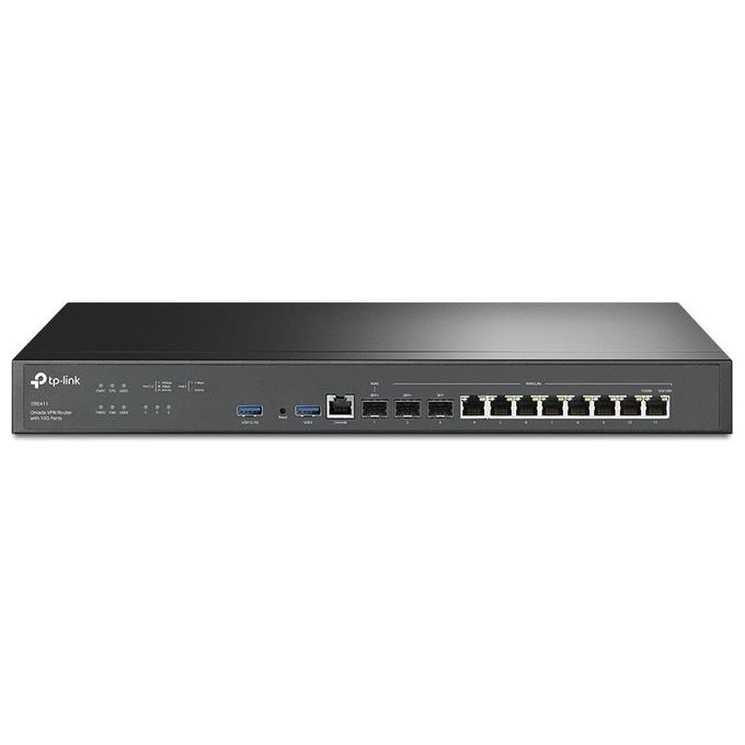 foto del prodotto tp-link er8411 router cablato gigabit ethernet nero