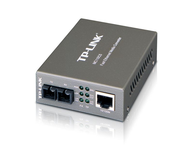 foto del prodotto tp link fast ethernet media converter sc,single mode 