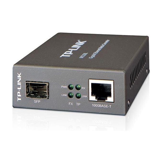 foto del prodotto tp link media convertitore gigabit ethernet
