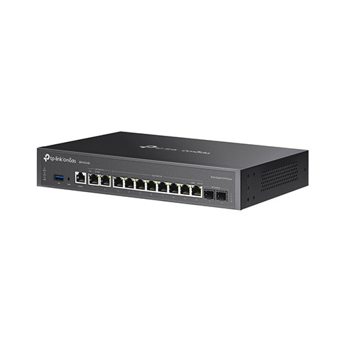foto del prodotto tp link omada er7412 m2 router cablato 2.5 gigabit ethernet, gigabit ethernet nero