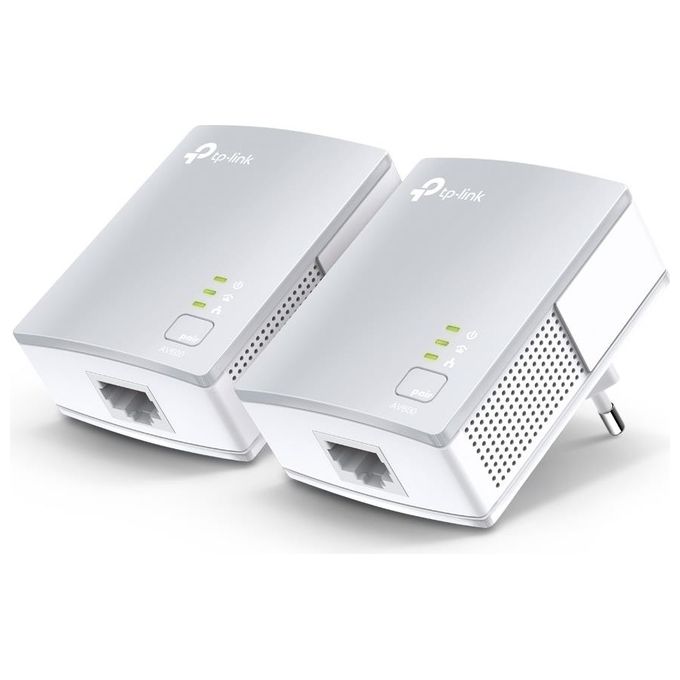 foto del prodotto tp link pa411kit 500mbit s powerline collegamento ethernet lan bianco 2 pezzi
