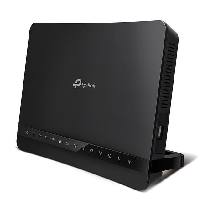 foto del prodotto tp link router archer vr1200v wireless dual band con modem vdsl 100mbps 5 porte gigabit usb voip