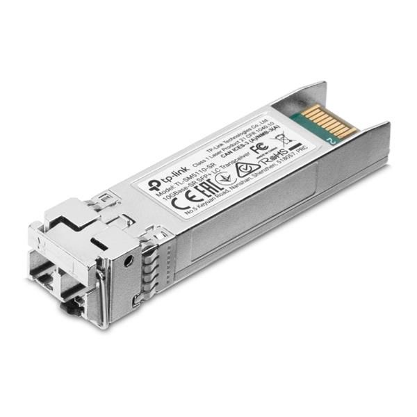 foto del prodotto tp link sm6110 sr modulo del ricetrasmettitore di rete fibra ottica 10000 mbit s sfp 850 nm