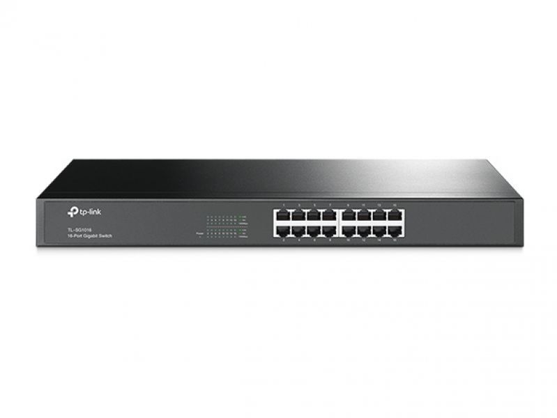 foto del prodotto tp-link switch 16-porte gigabit rack unmanaged - tl-sg1016