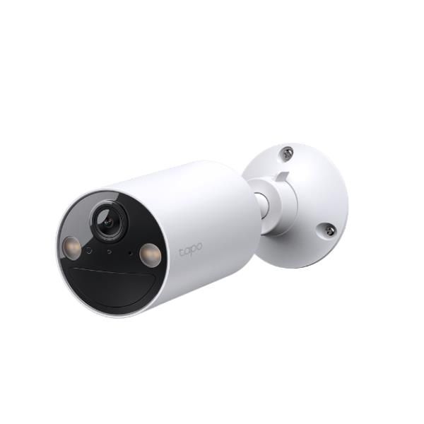 foto del prodotto tp link tc82 kit telecamera di sorveglianza pallottola forma telecamera di sicurezza ip interno e esterno 2304 x 1296 pixel soffitto parete scrivania