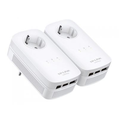 foto del prodotto tp link tl pa8030p kit adattatore di rete powerline 1200 mbit s collegamento ethernet lan bianco 2 pz