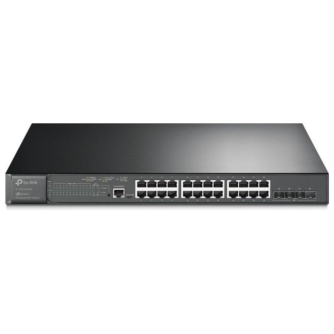 foto del prodotto tp-link tl-sg3428xmp switch di rete gestito l2 gigabit ethernet 10-100-1000 supporto power over ethernet nero