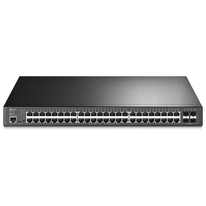 foto del prodotto tp-link tl-sg3452p switch di rete gestito l2-l2 gigabit ethernet 10-100-1000 supporto power over ethernet nero