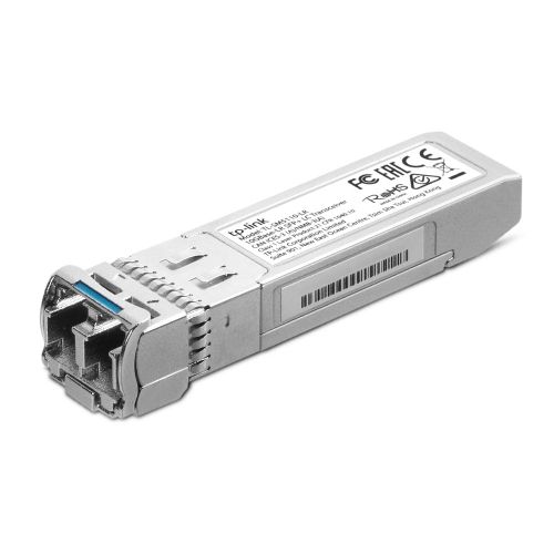 foto del prodotto tp link tl sm5110 lr modulo del ricetrasmettitore di rete fibra ottica 10000 mbit s sfp 1310 nm
