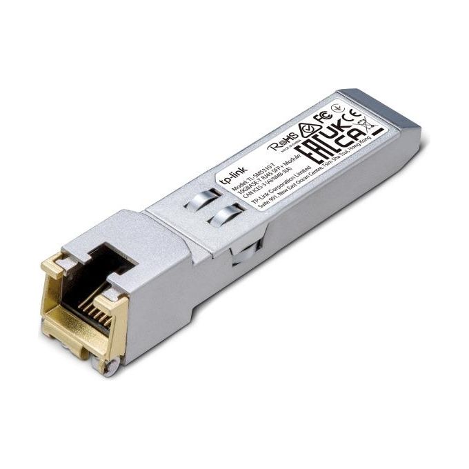 foto del prodotto tp-link tl-sm5310-t modulo del ricetrasmettitore di rete fibra ottica 10300 mbit-s sfp