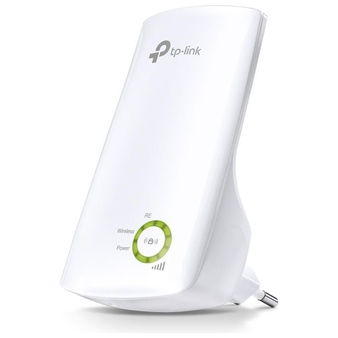 foto del prodotto tp link tl wa854re pocket range extender n 300 mbps, 2 antenne interne bianco
