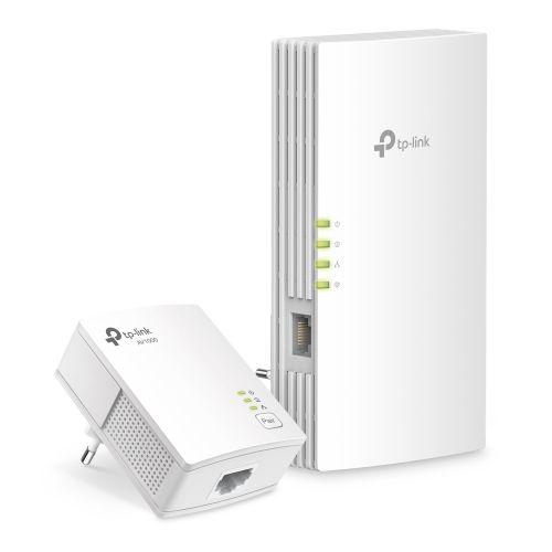 foto del prodotto tp link tl wpa7817 kit adattatore di rete powerline 1000 mbit s collegamento ethernet lan wi fi bianco 2 pz
