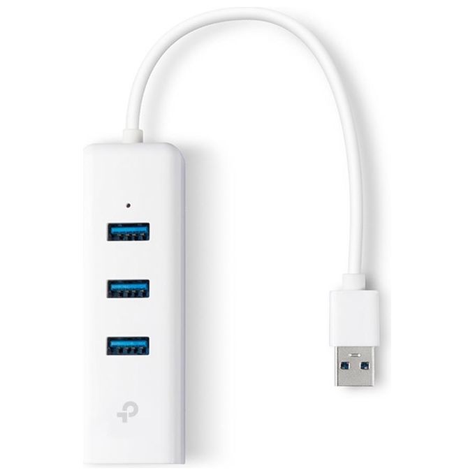 foto del prodotto tp link ue330 adattatore di rete usb 3.0 gigabit ethernet