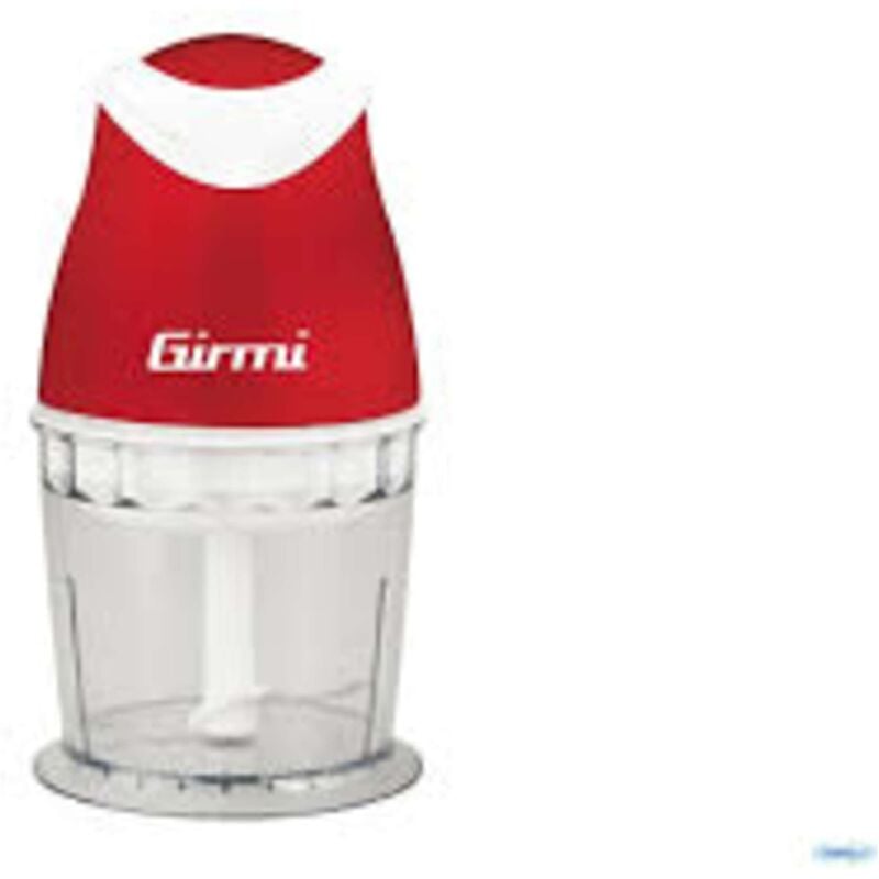 foto del prodotto tr01 tritatutto elettrico 350w 500 ml rosso bianco